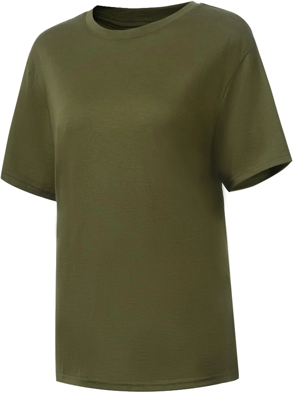 90S Thread Count 100% Merino Wool Lightweight Base Layer T-Shirt, Unisex Ultrafine 90S Thermal Breathable T-Shirt