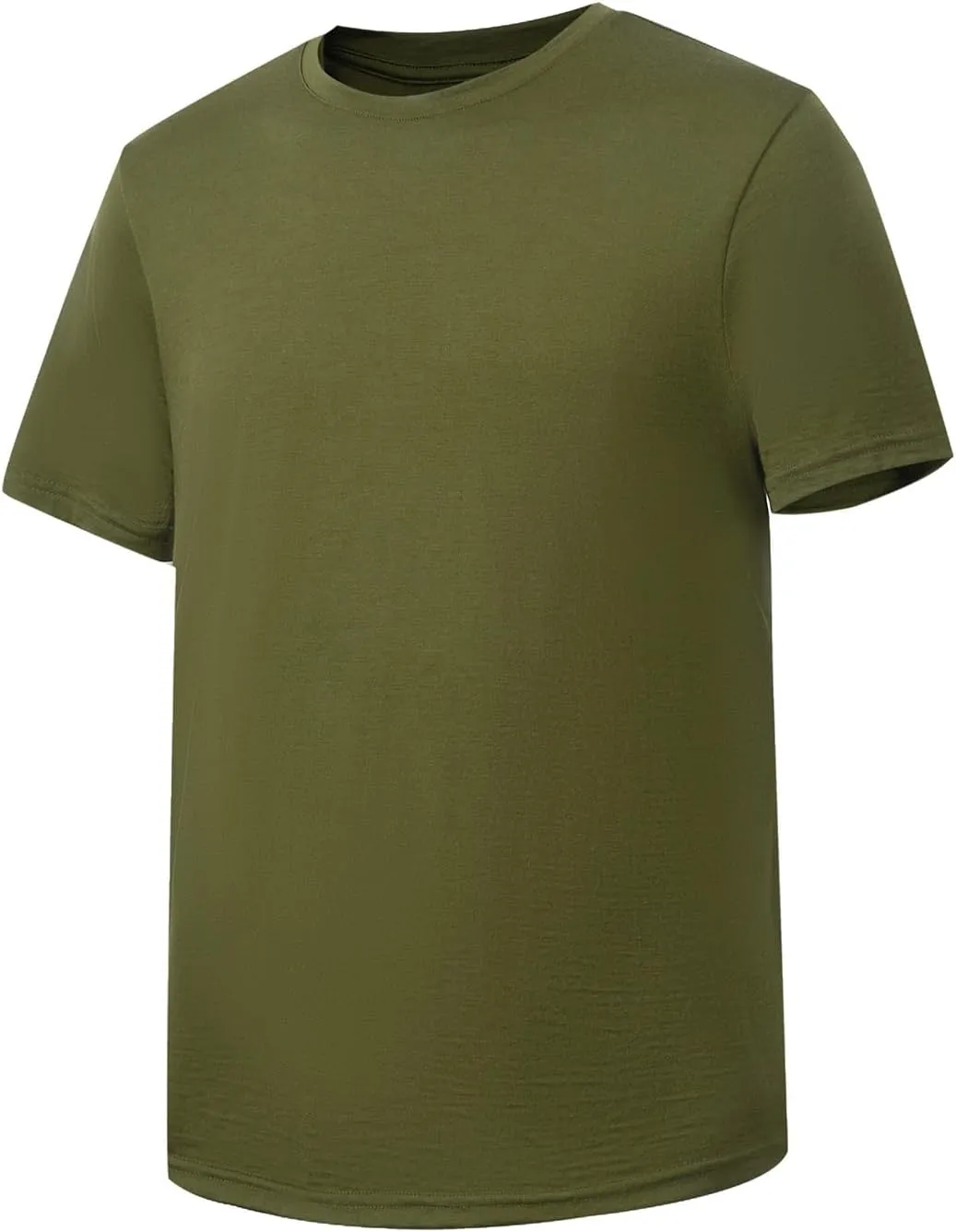 90S Thread Count 100% Merino Wool Lightweight Base Layer T-Shirt, Unisex Ultrafine 90S Thermal Breathable T-Shirt