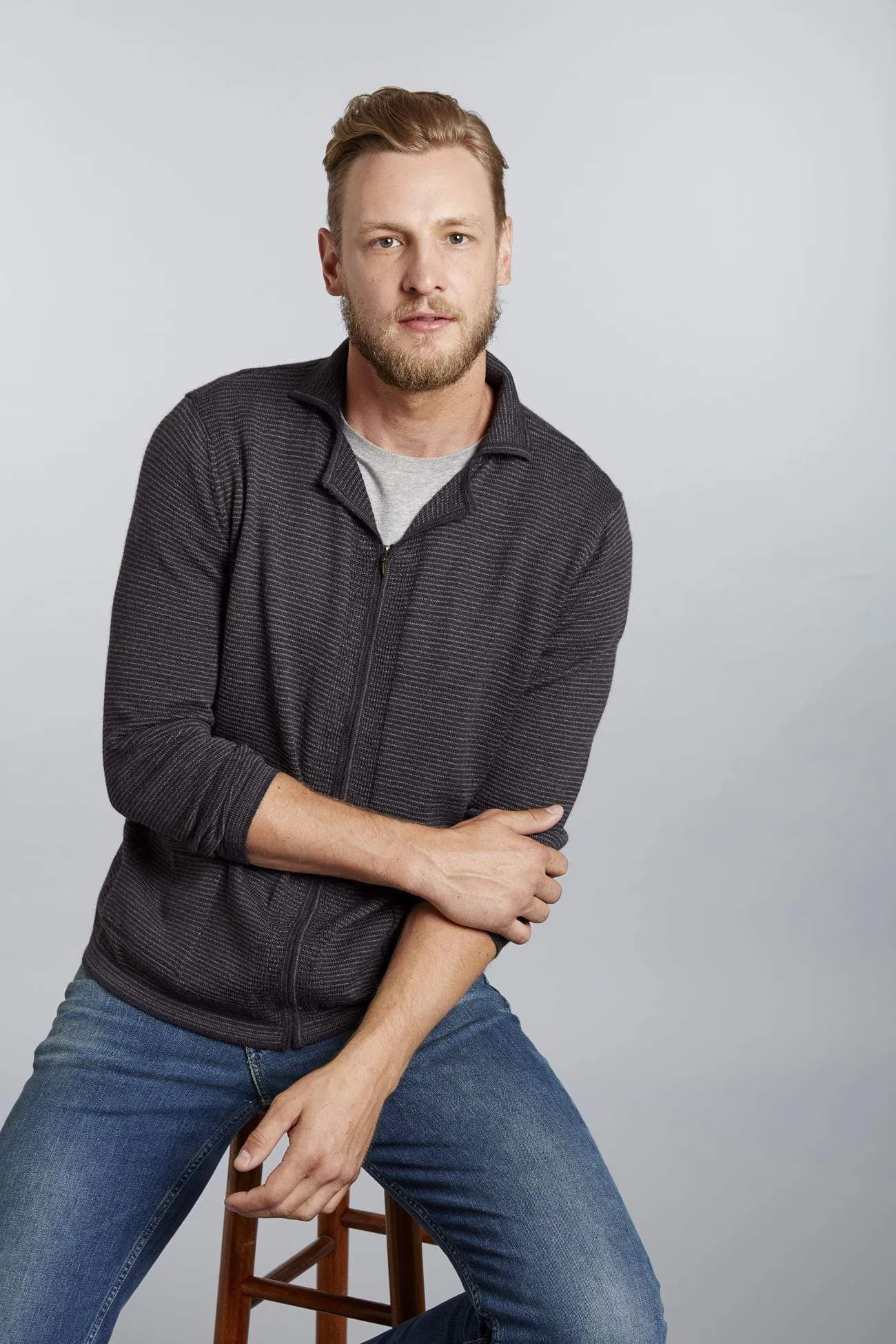 Adam Men's Alpaca Cardigan