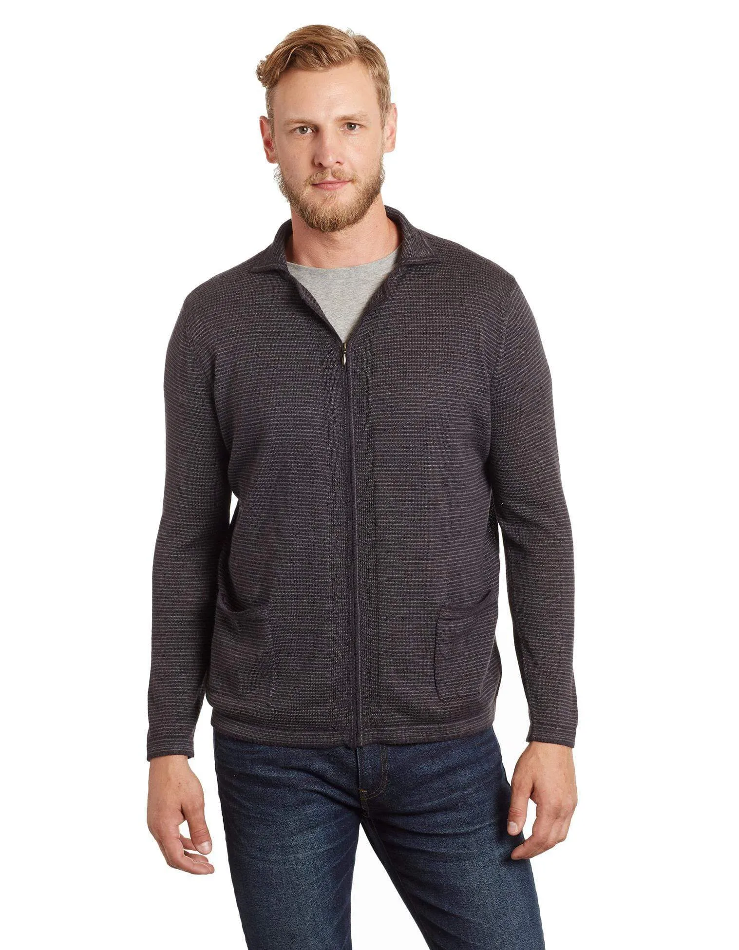 Adam Men's Alpaca Cardigan