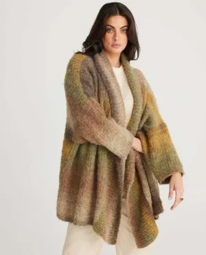 Amara Cozy Cardigan Olive One Size