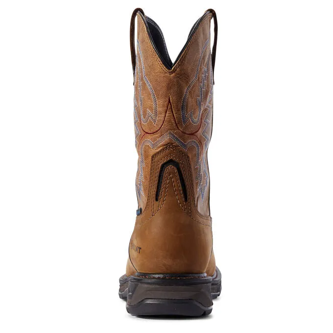 Ariat Men's 11" Workhog XT Waterproof Carbon Toe Work Boot - Brown 10031483