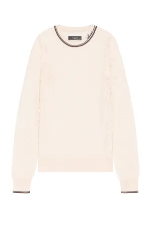 Basket Stitch Crew