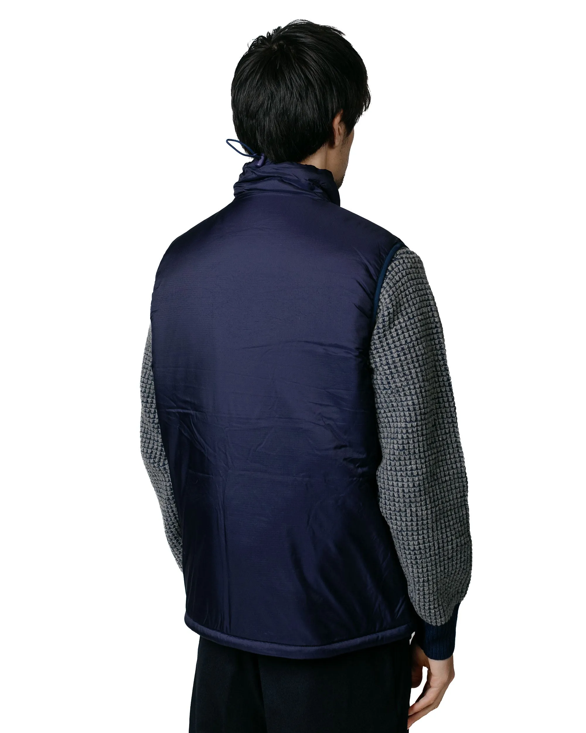 Beams Plus MIL Puff Vest Nylon Ripstop Navy
