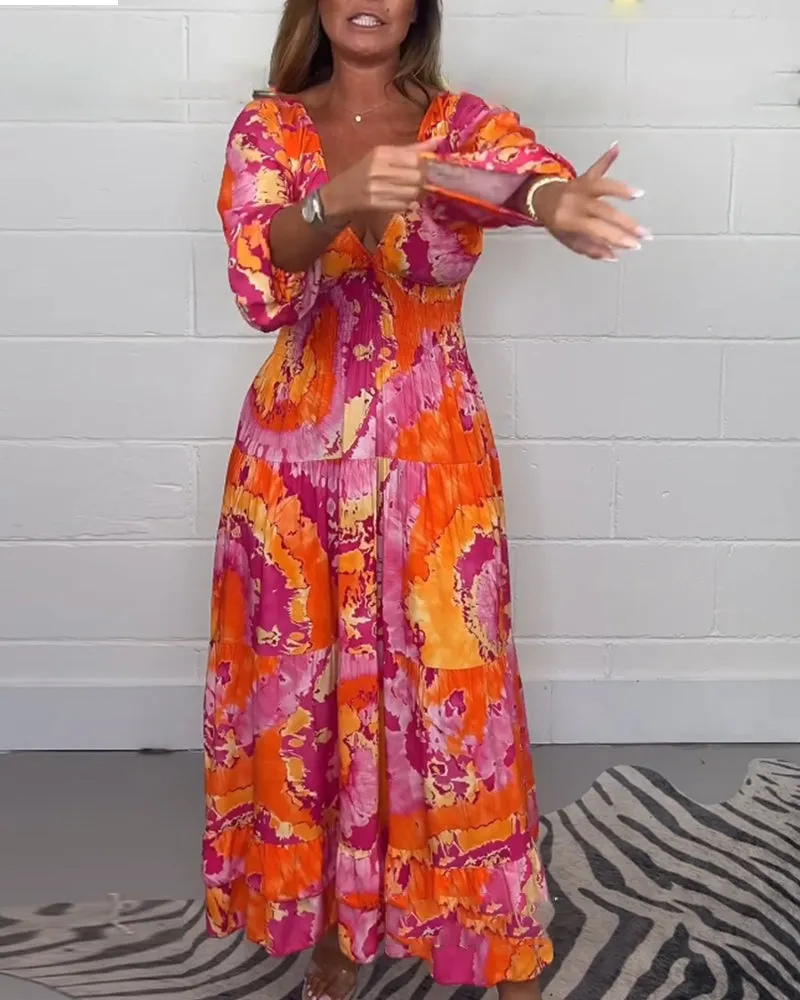 Beatrix | Vibrant Long Dress