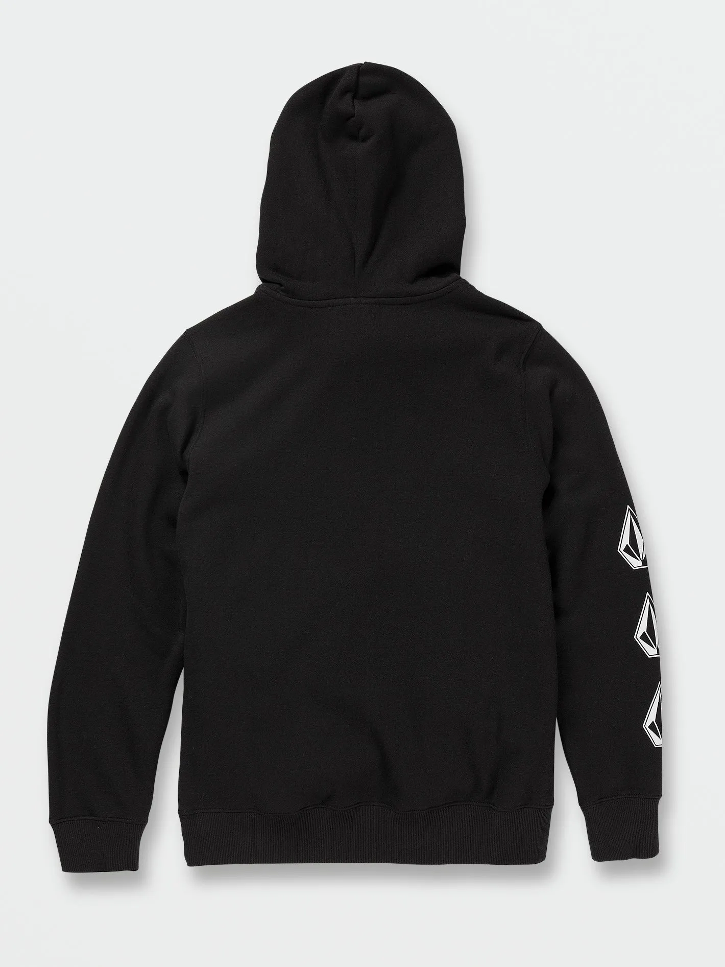 Big Boys Iconic Stone Pullover Hoodie - Black