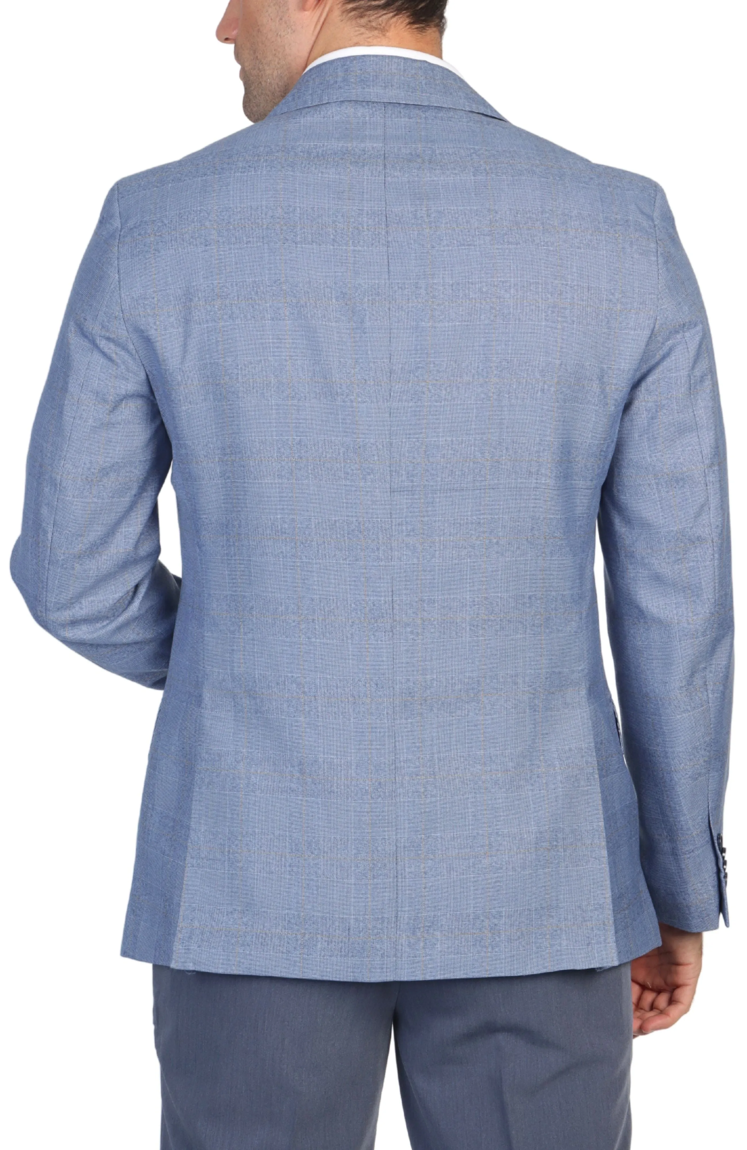 Blue Jay Shadow Plaid Sport Coat