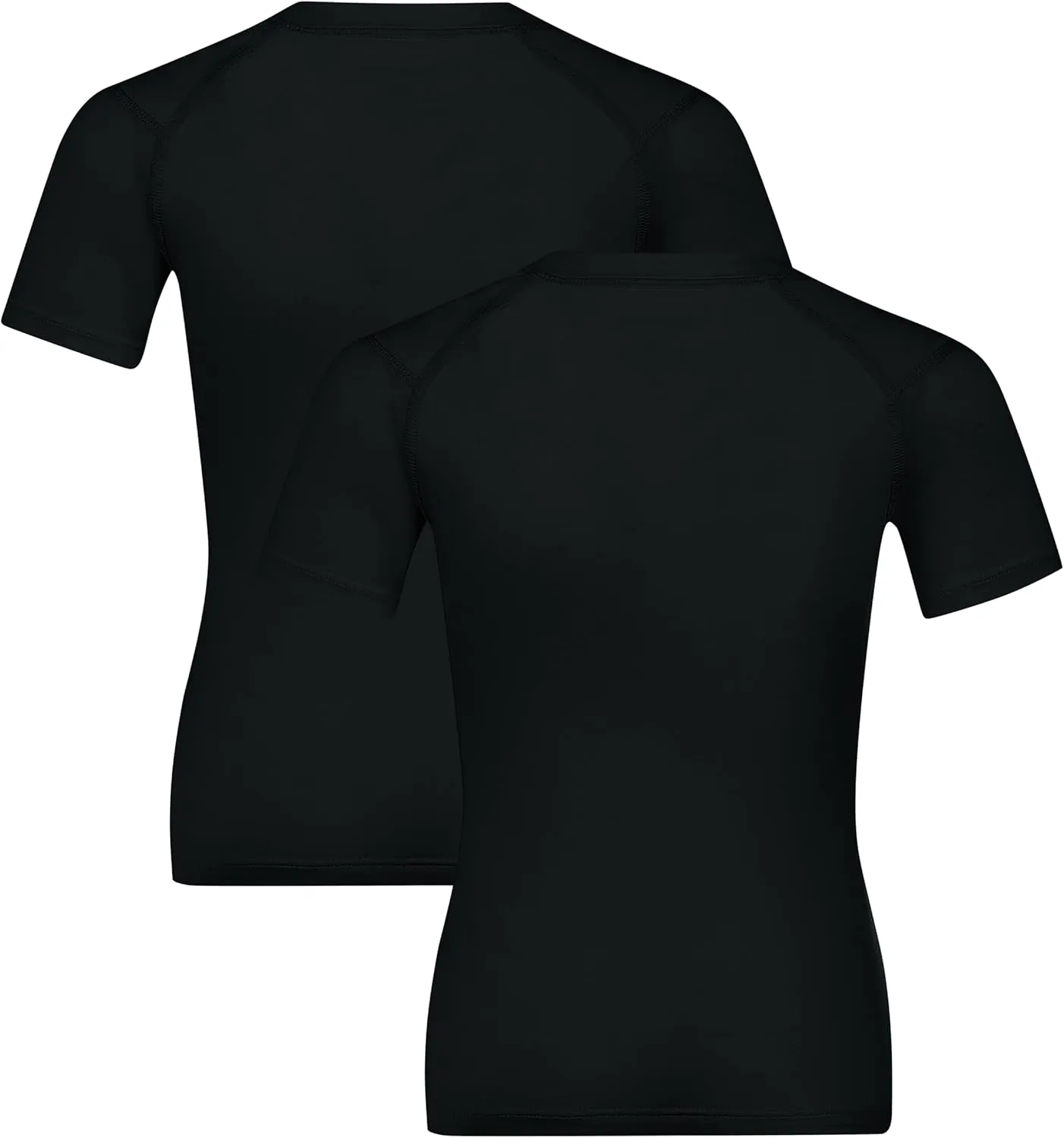 Boy Girls Compression Shirt Short Sleeve Youth Basketball Undershirt Kids Quick Dry Athletic Base Layer T-Shirt