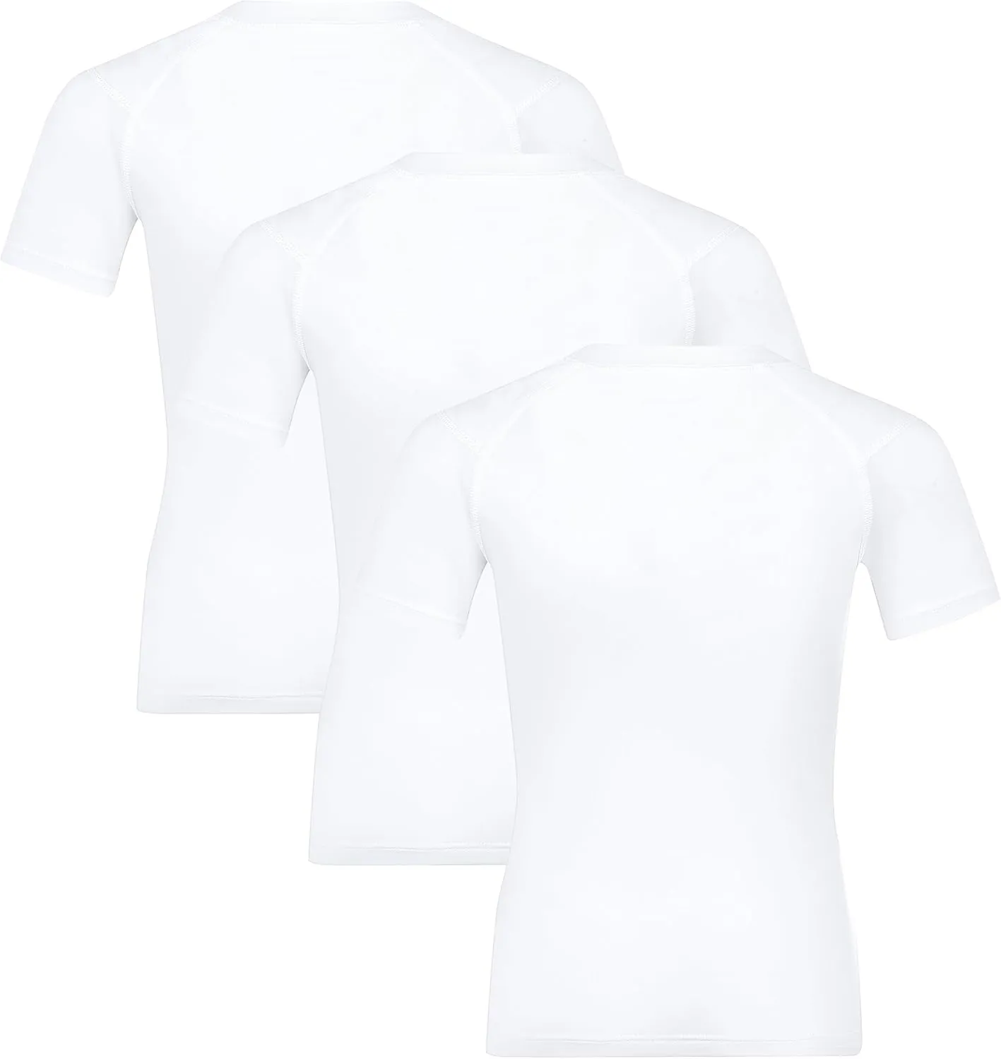 Boy Girls Compression Shirt Short Sleeve Youth Basketball Undershirt Kids Quick Dry Athletic Base Layer T-Shirt