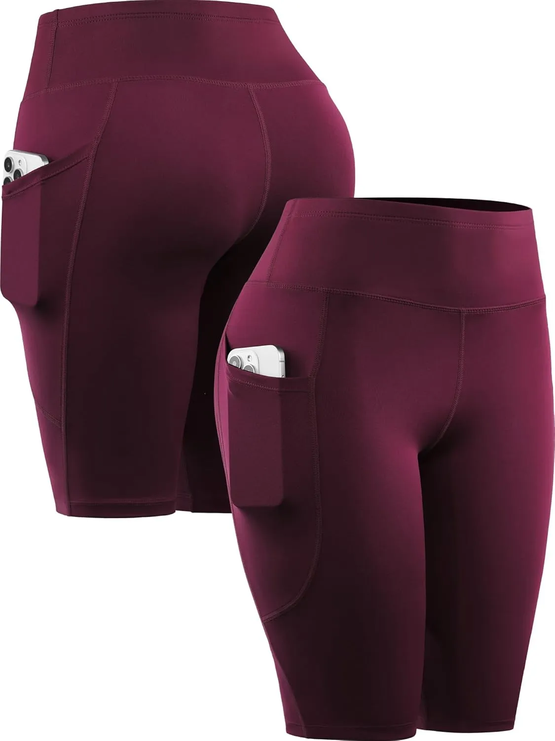 CADMUS 4 or 1 Pack Women's Bike Shorts Leggings Spandex Athletic Shorts