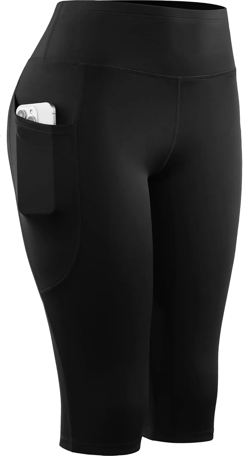 CADMUS 4 or 1 Pack Women's Bike Shorts Leggings Spandex Athletic Shorts