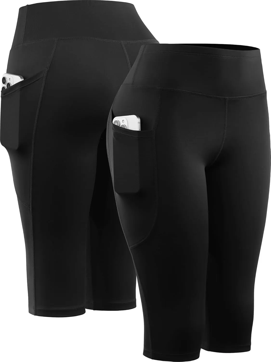 CADMUS 4 or 1 Pack Women's Bike Shorts Leggings Spandex Athletic Shorts
