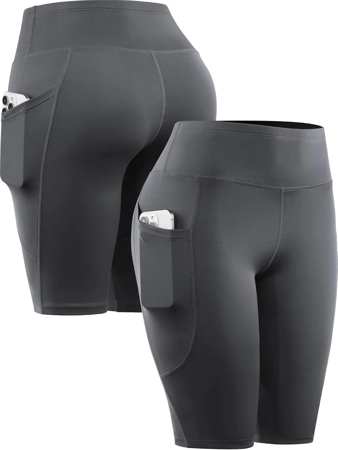 CADMUS 4 or 1 Pack Women's Bike Shorts Leggings Spandex Athletic Shorts