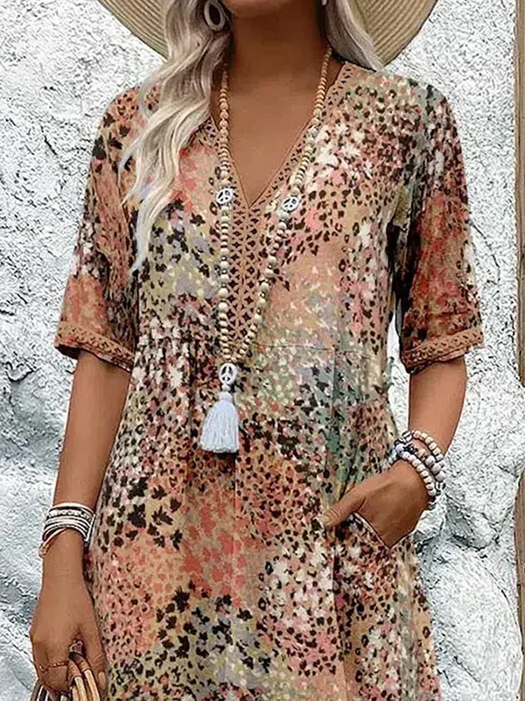 Charlotte | Vibrant Midi Dress