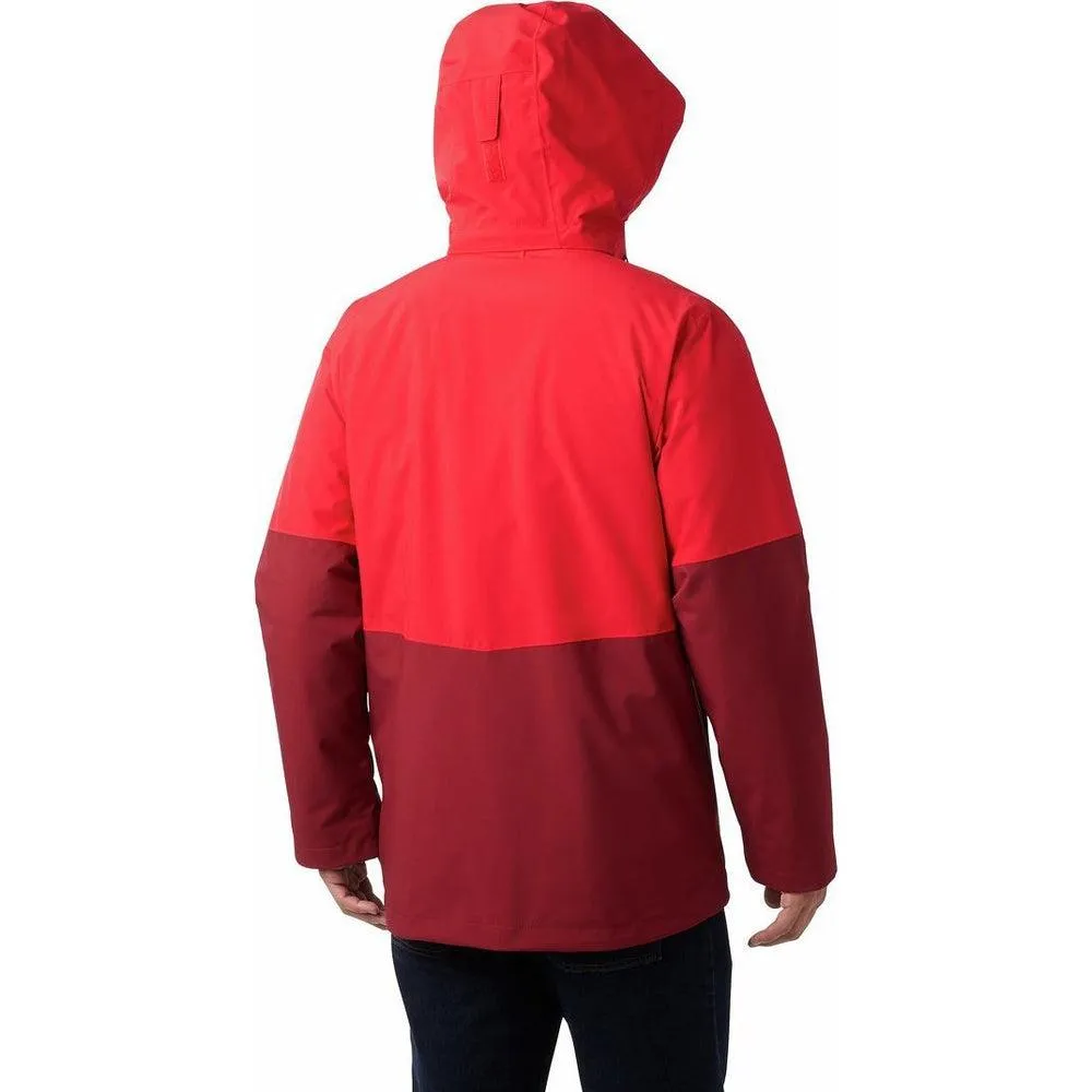 COLUMBIA Men's Wild Card Interchange Jacket - Mountain Red