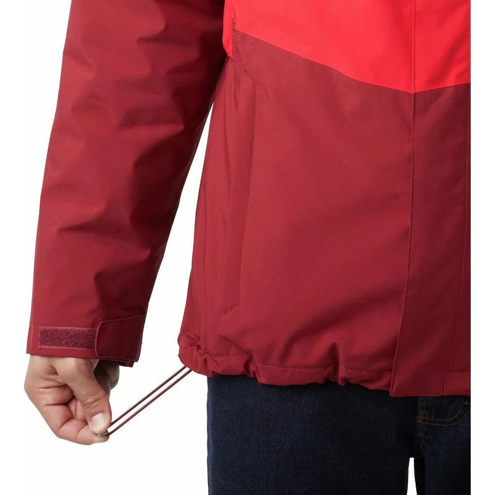 COLUMBIA Men's Wild Card Interchange Jacket - Mountain Red