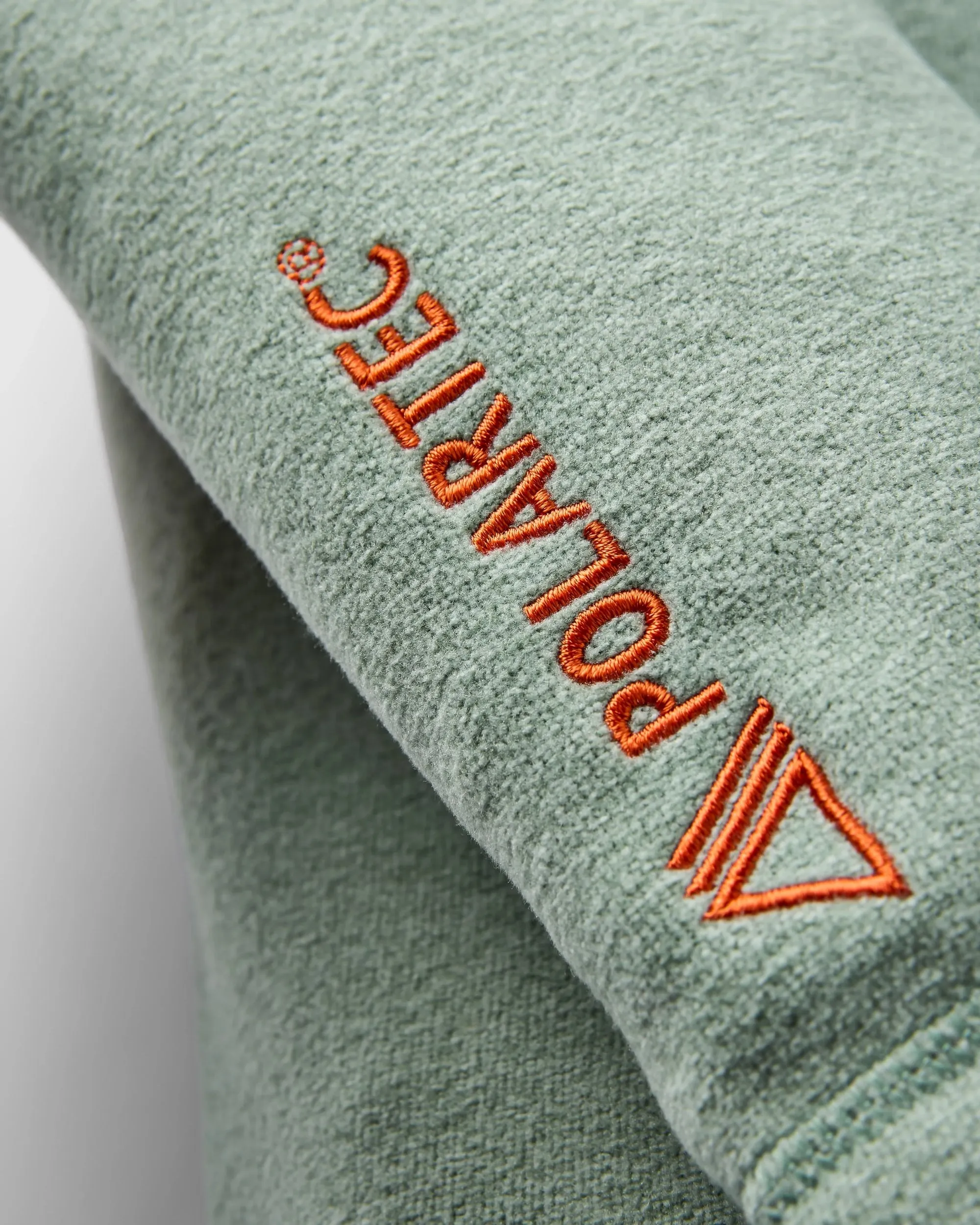 Crest Recycled Polartec Fleece Hoodie - Pistachio