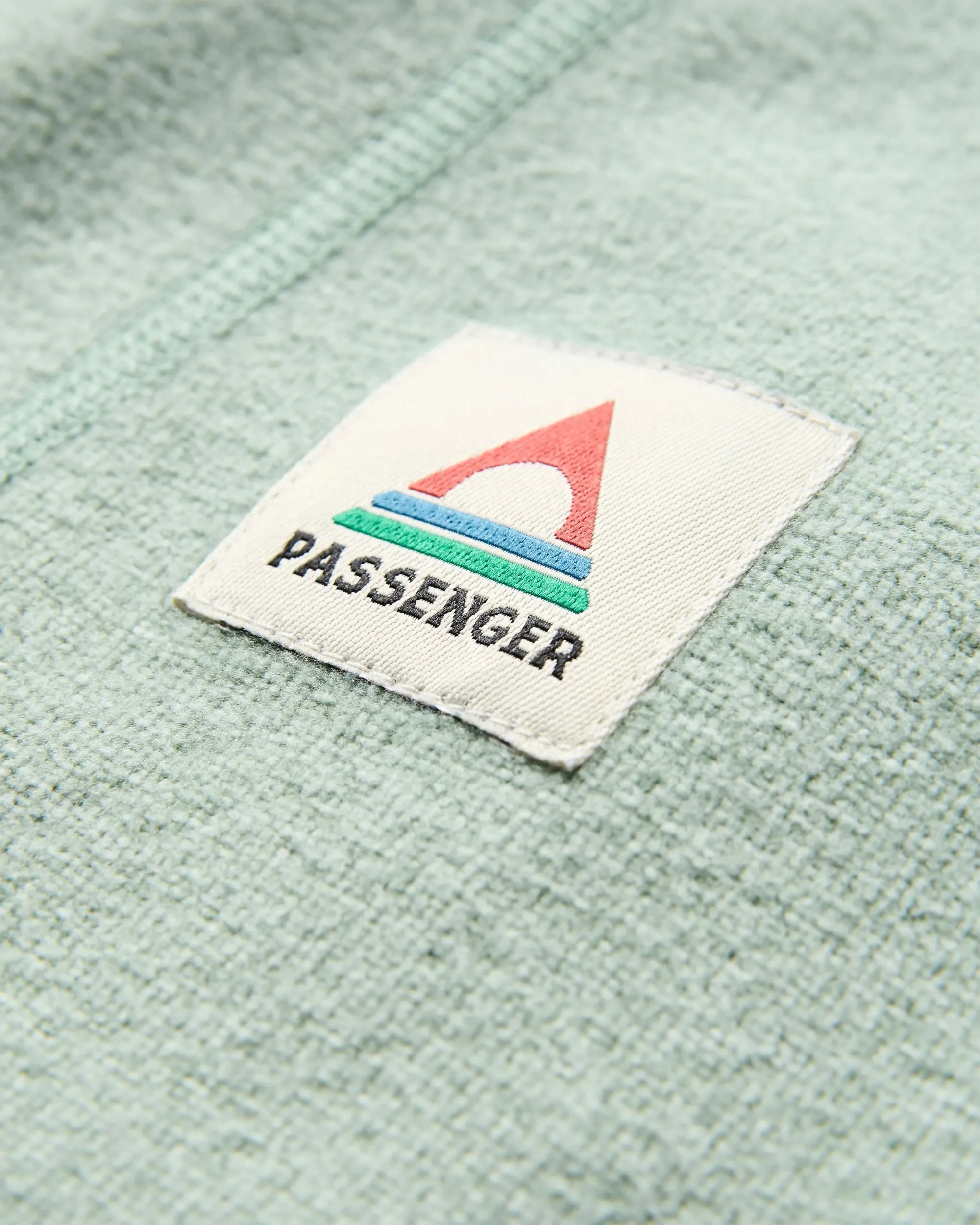 Crest Recycled Polartec Fleece Hoodie - Pistachio