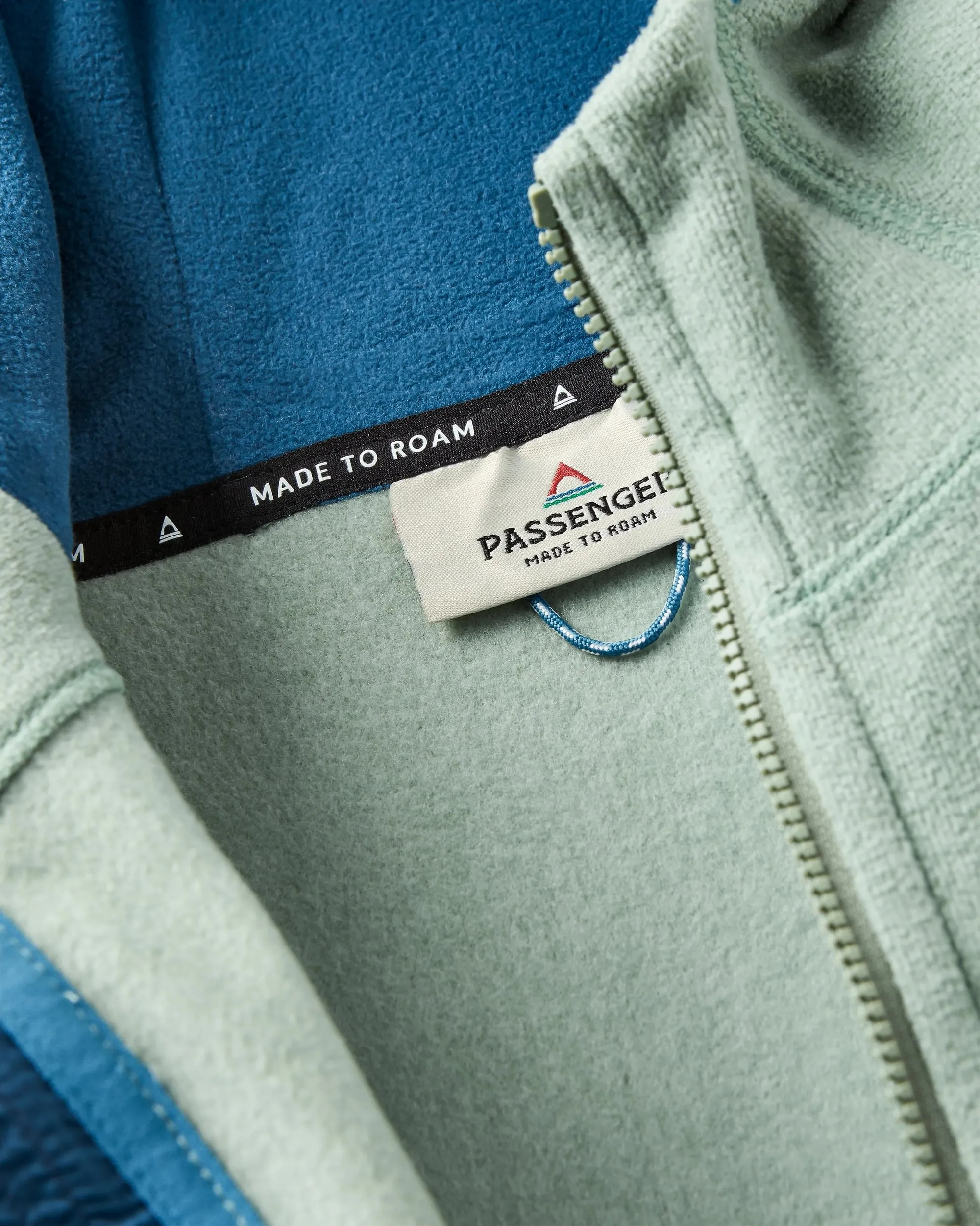 Crest Recycled Polartec Fleece Hoodie - Pistachio