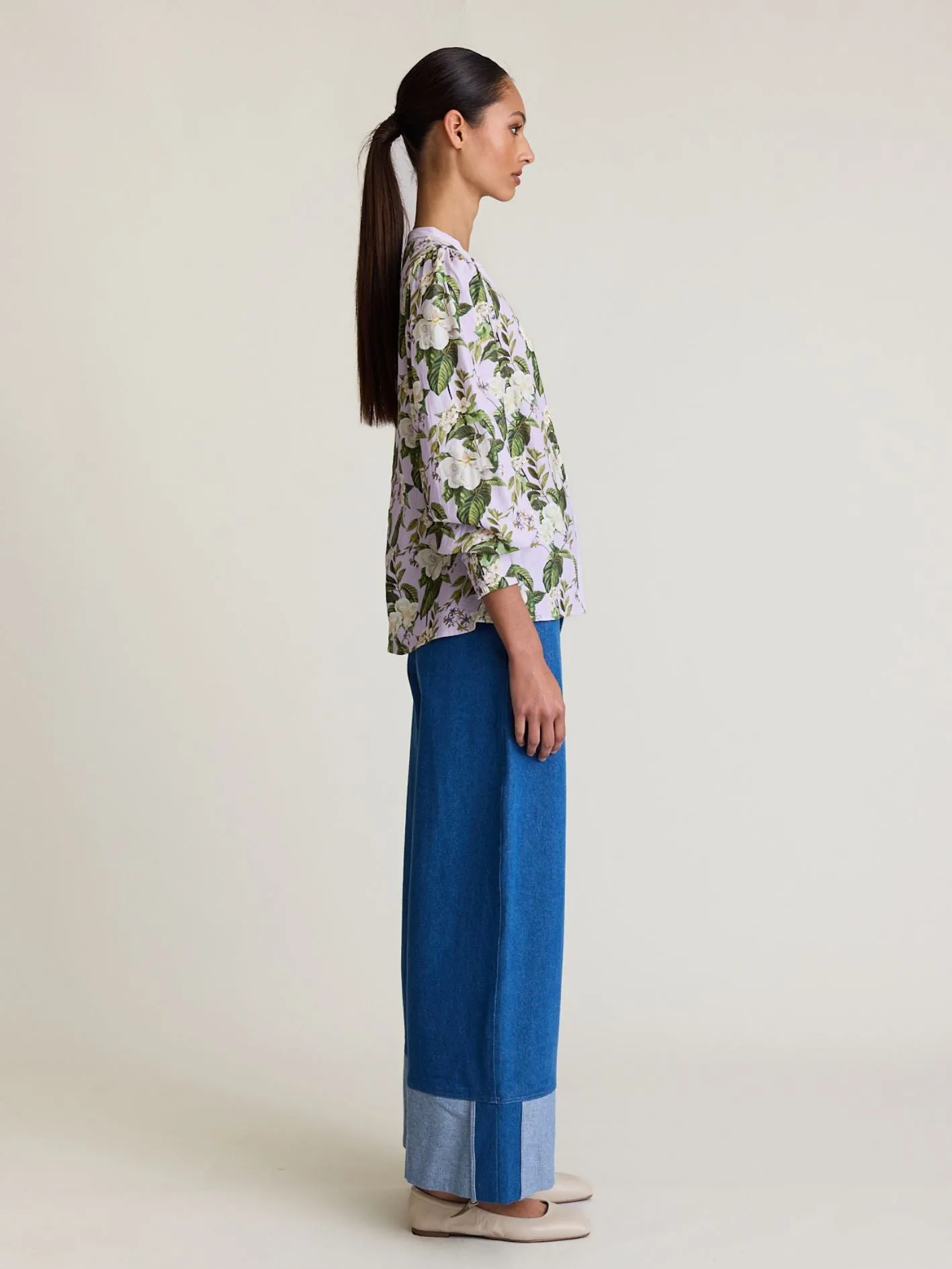 CUFF DENIM VINTAGE BLUE