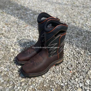 Dan Post Men's Thunderhead Waterproof Slip Resistant Work Cowboy Boots DP56421