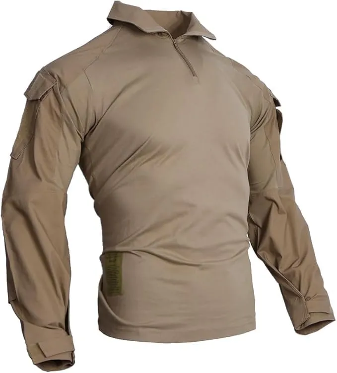 EMERSONGEAR Men's Tactical Shirt,Gen3 Airsoft Combat Army Paintball Quick Dry Long Sleeve BDU T-Shirt Top