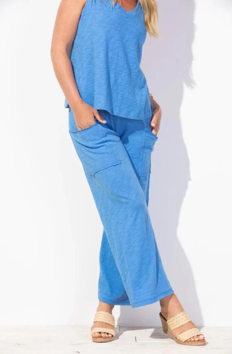 Escape by Habitat Cotton Slub Pocket Flood Pant