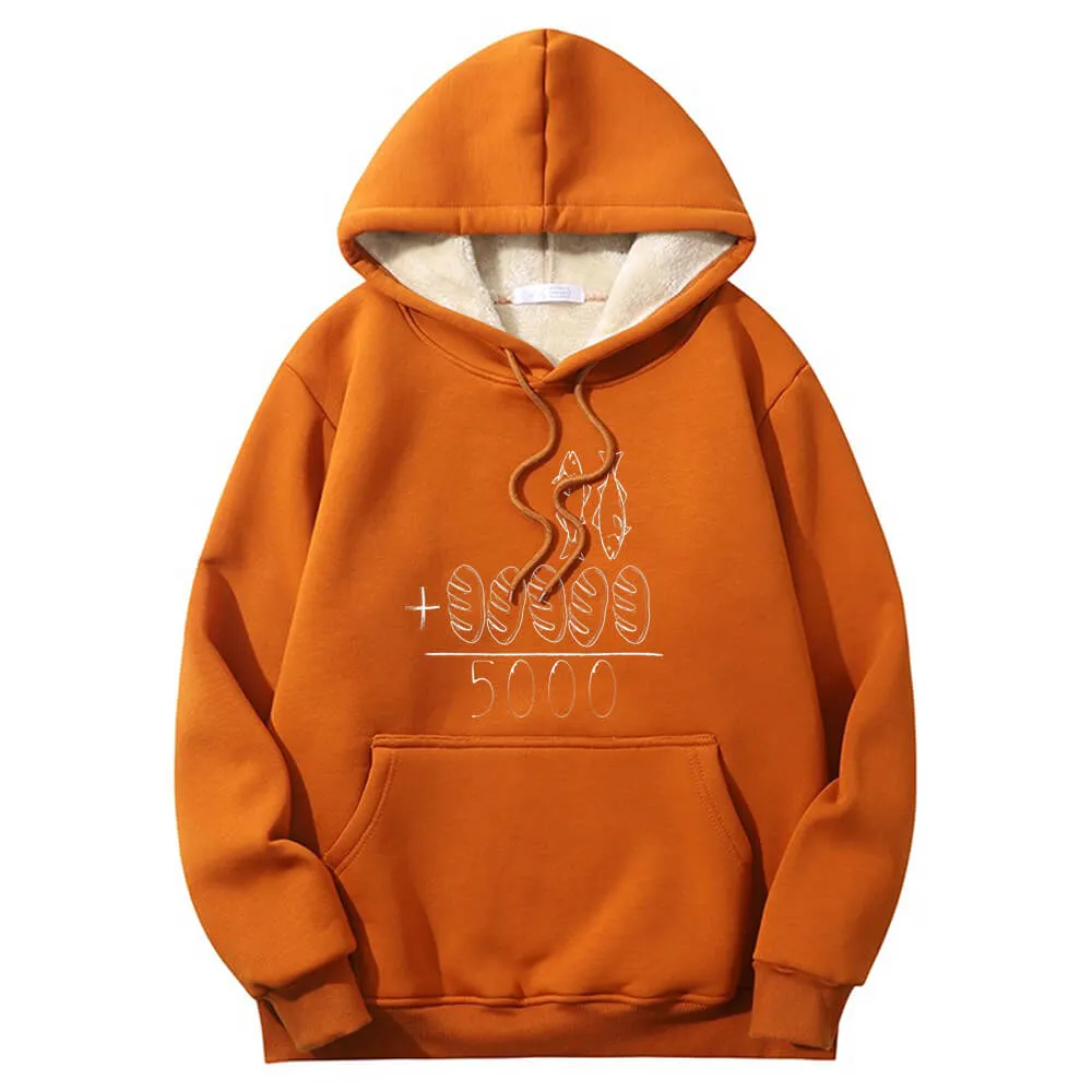 Fish Plus Bread Warm Fleece Sherpa Lined Hoodie