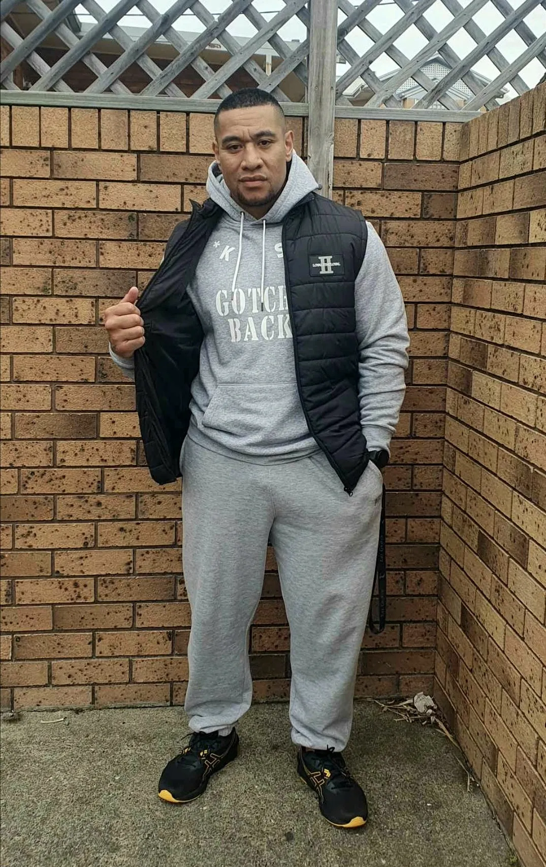 FK SUICIDE®™ GOTCHA BACK®™ GREY mental health hoodie®