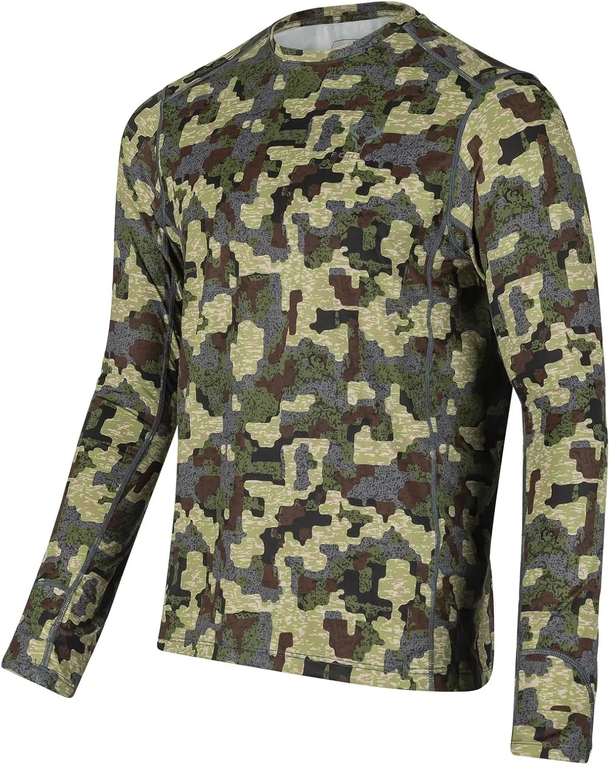 FORLOH Men's SolAir Long Sleeve Shirt - Lightweight Sun Shirt/UPF 50  Sun Protection/Cooling & Quick-Dry Technology