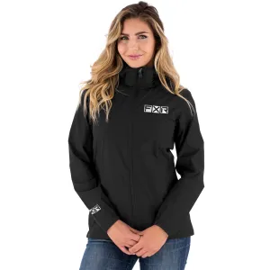 FXR Ride Pack Snowmobile Jacket Black/White