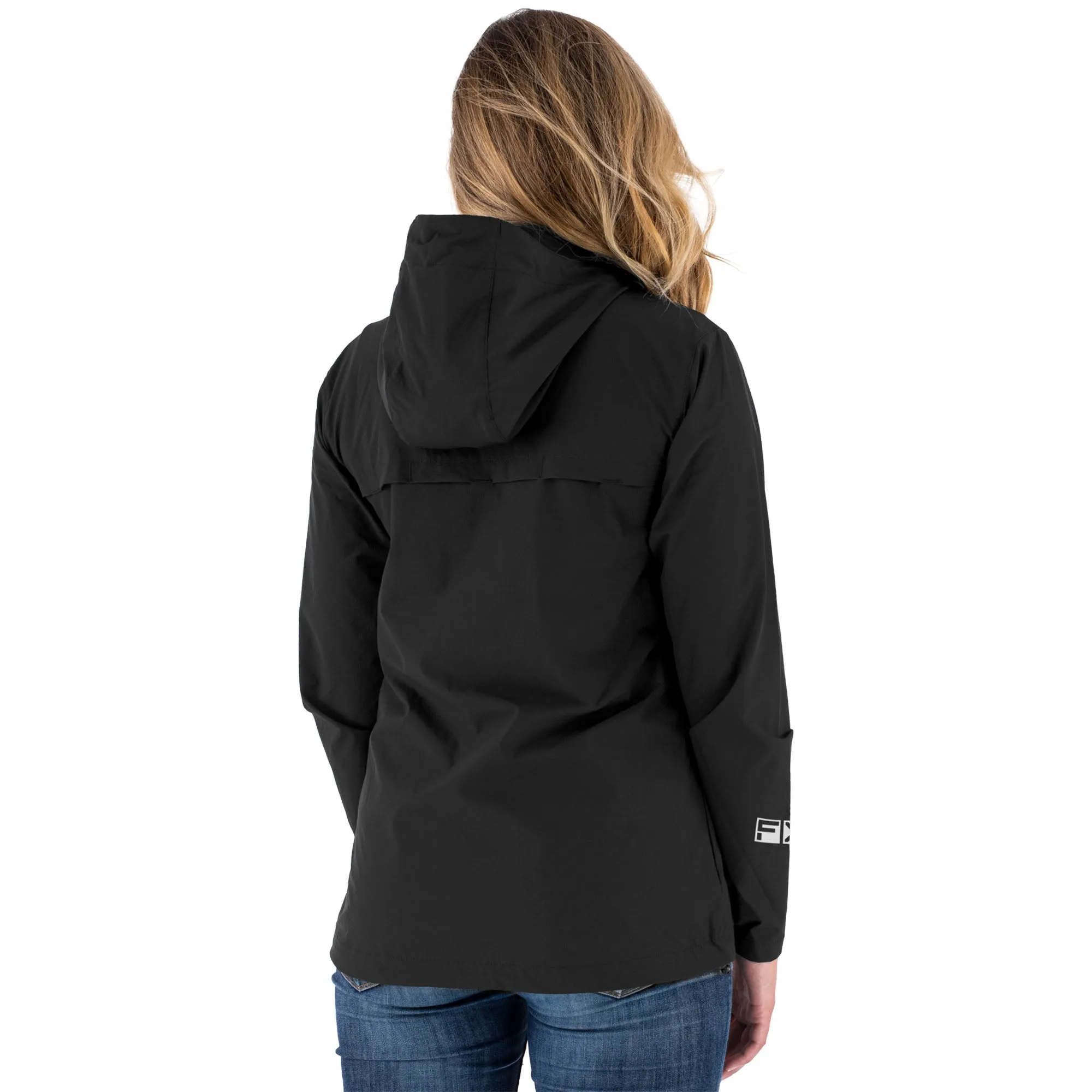 FXR Ride Pack Snowmobile Jacket Black/White