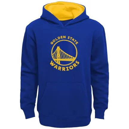 Golden State Warriors  Youth Prime Pullover Hoodie- Royal