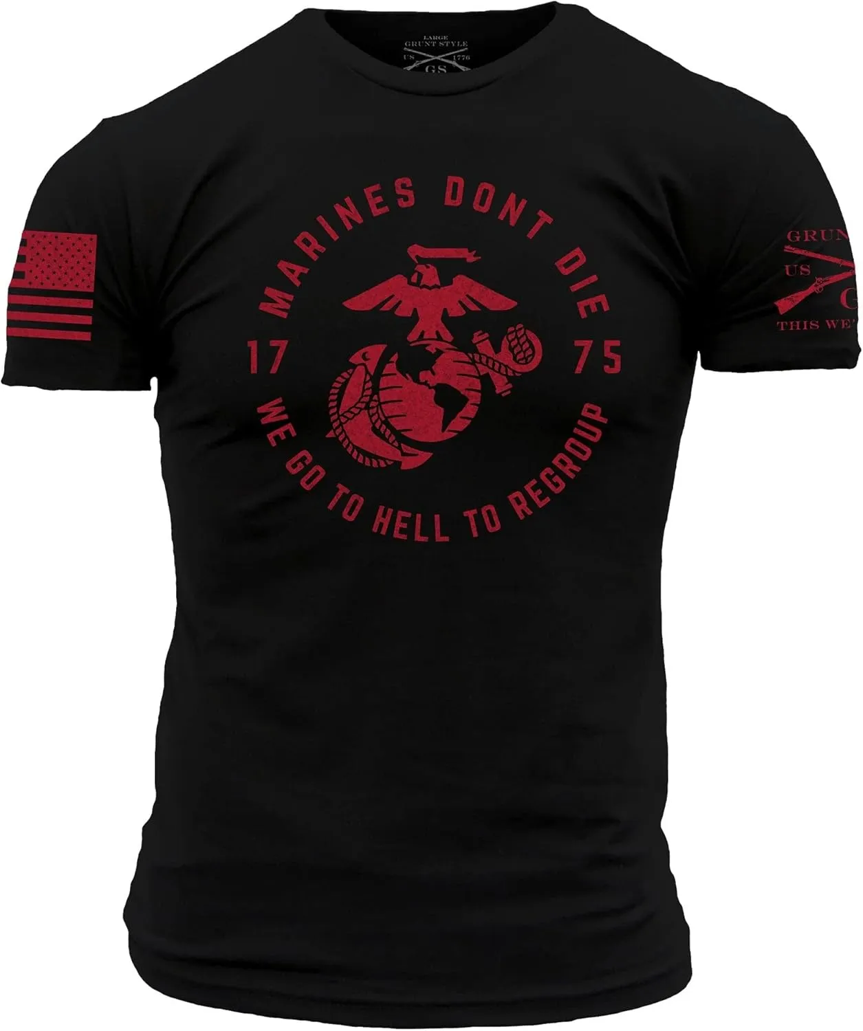 Grunt Style USMC Regroup Men's T-Shirt