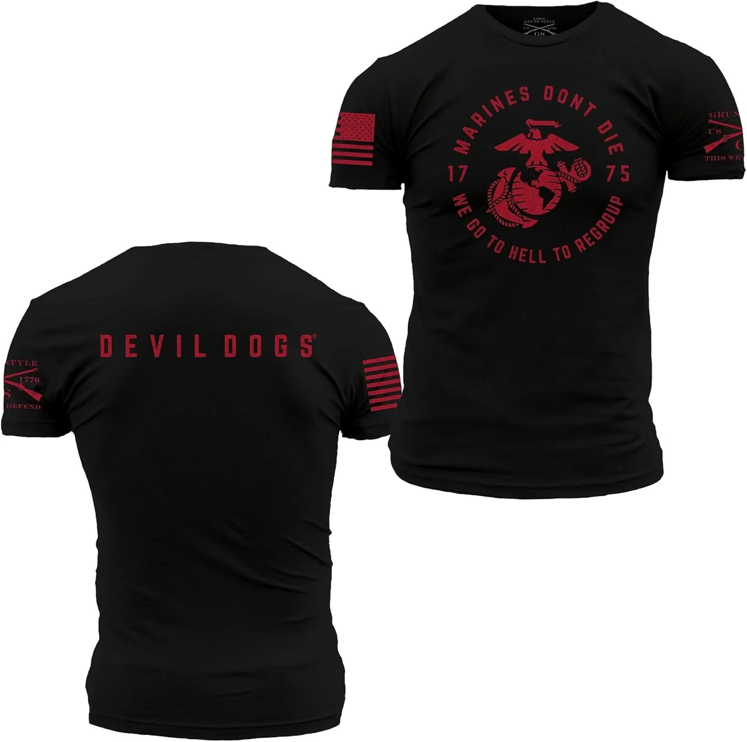 Grunt Style USMC Regroup Men's T-Shirt