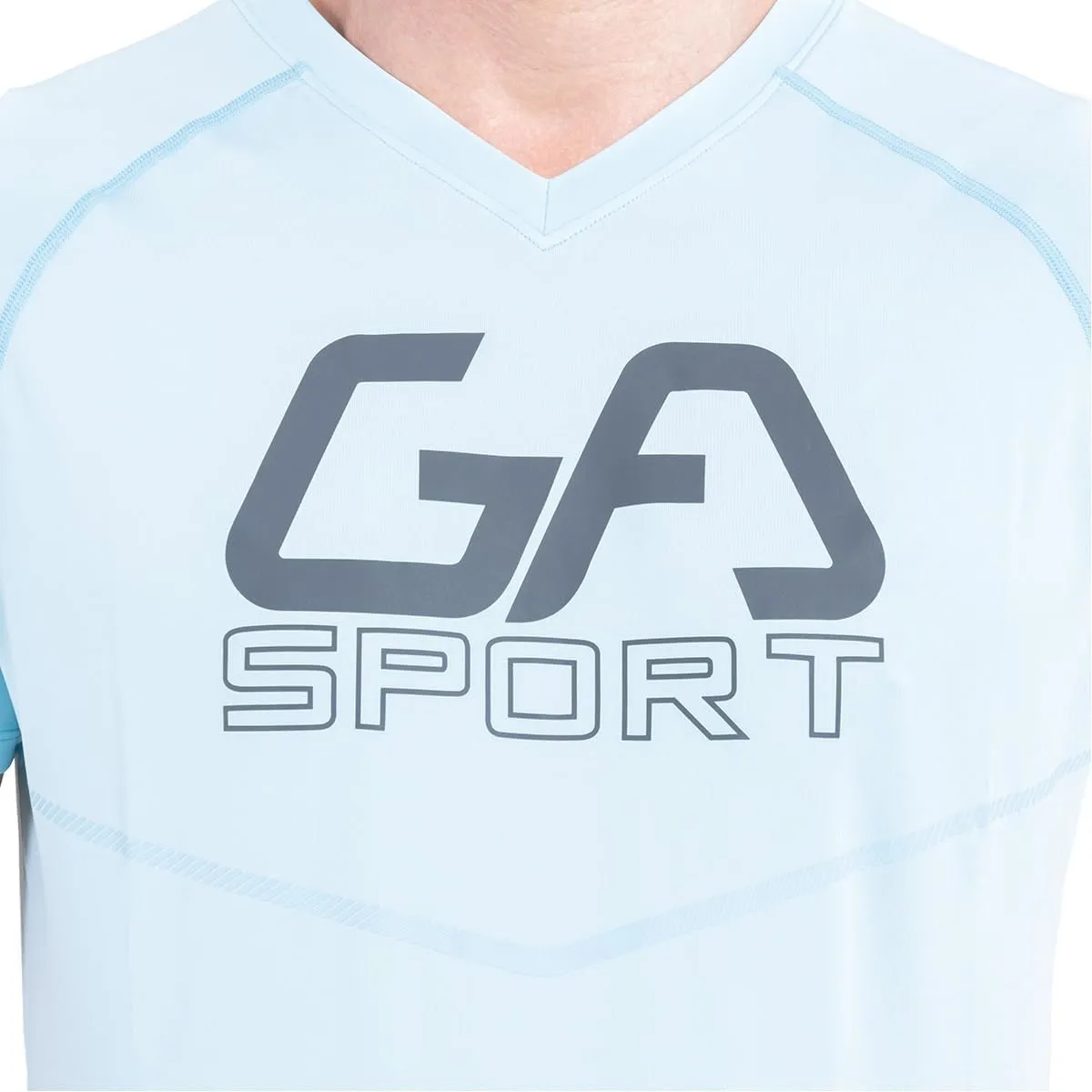 Gym Aesthetics Men's Athletic Sport Shirt - Men Short Sleeve Quick Dry Running Training Gym Exercise Fitness T-Shirt