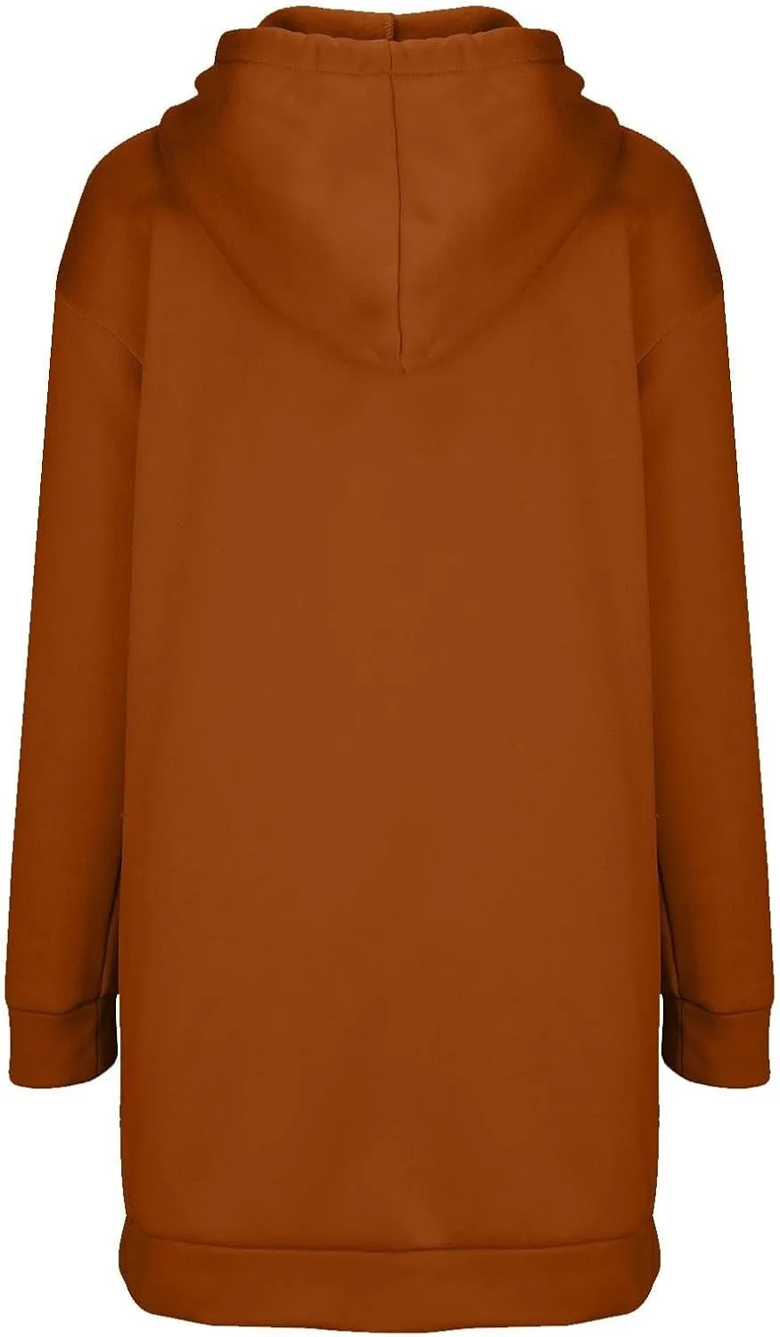 Hoodie Dress for Women Oversized Hooded Pullover Long Sleeve Sweatshirts Casual Fall Winter Hoodies Dress with Pocket