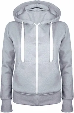 Hoodies For Women Full Zip Up Hooded Sweatshirt Jacket Plus Size Fall Fashion Fleece Drawstring Hoodie With Pockets