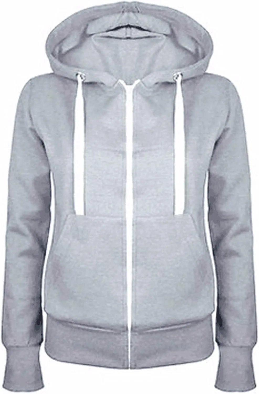 Hoodies For Women Full Zip Up Hooded Sweatshirt Jacket Plus Size Fall Fashion Fleece Drawstring Hoodie With Pockets