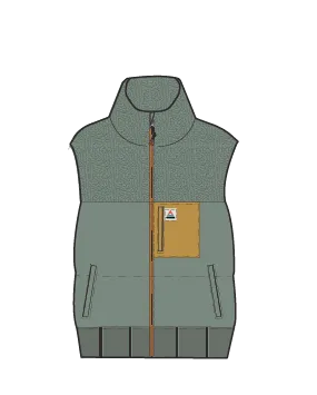 Inspire Recycled Insulated Vest - Pistachio