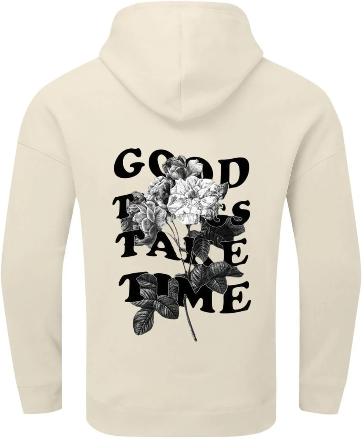 Jesus Saves Letter Print Hoodies for Men Christian Pullover with Pocket Faith Hooded Sweatshirt Religious Oversized Tops
