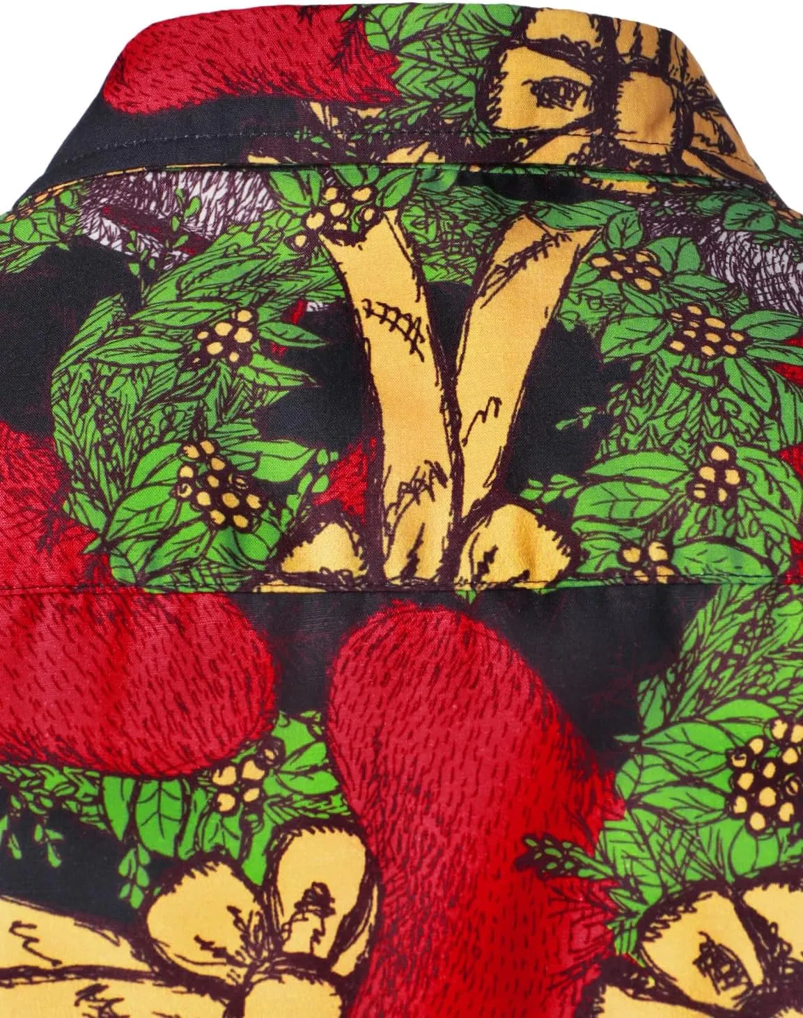 JOGAL Men's Christmas Shirt Santa Claus Party Flamingo Casual Hawaiian Shirts