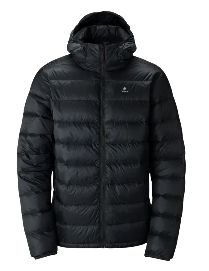 Jones Men's Re-Up Down Recycled Hoodie 2025 | Stealth Black