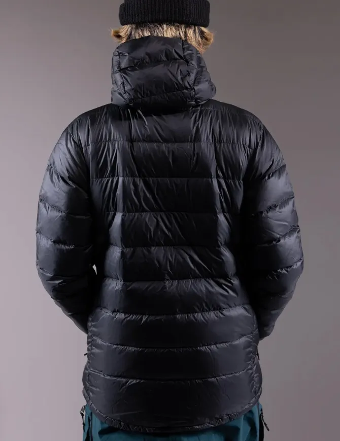 Jones Men's Re-Up Down Recycled Hoodie 2025 | Stealth Black