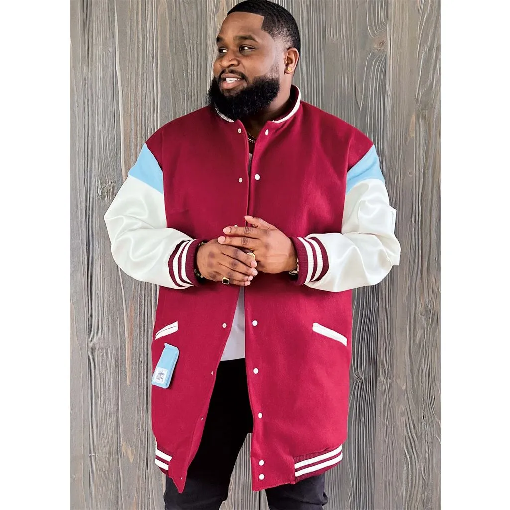 Know Me Pattern ME2010 Men's Varsity Bomber Jacket In Two Lengths by Sins of Many