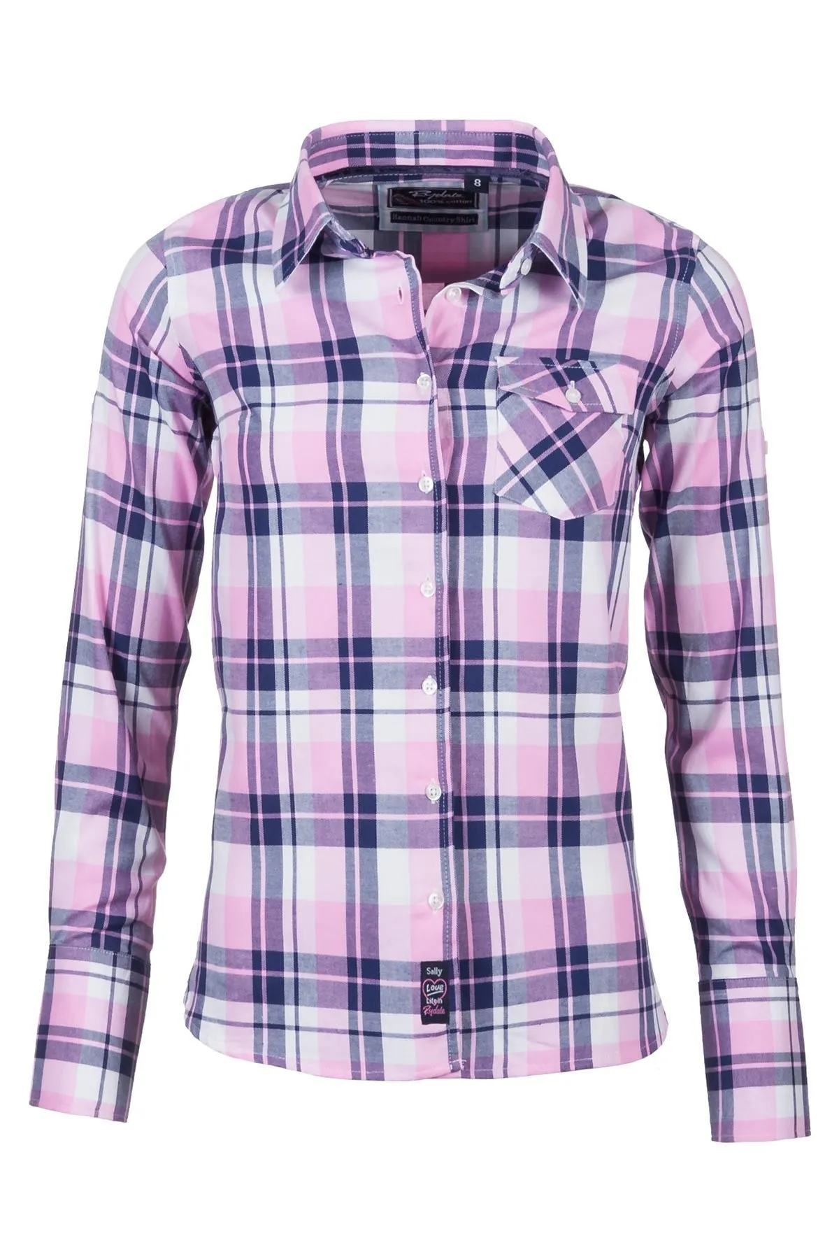Ladies Hannah Country Check Shirt - Sally Check