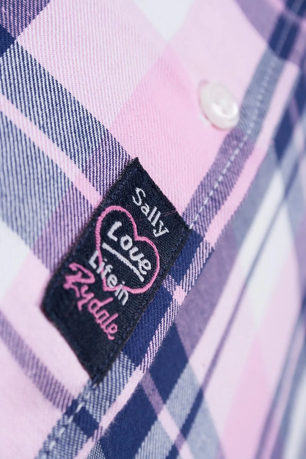 Ladies Hannah Country Check Shirt - Sally Check
