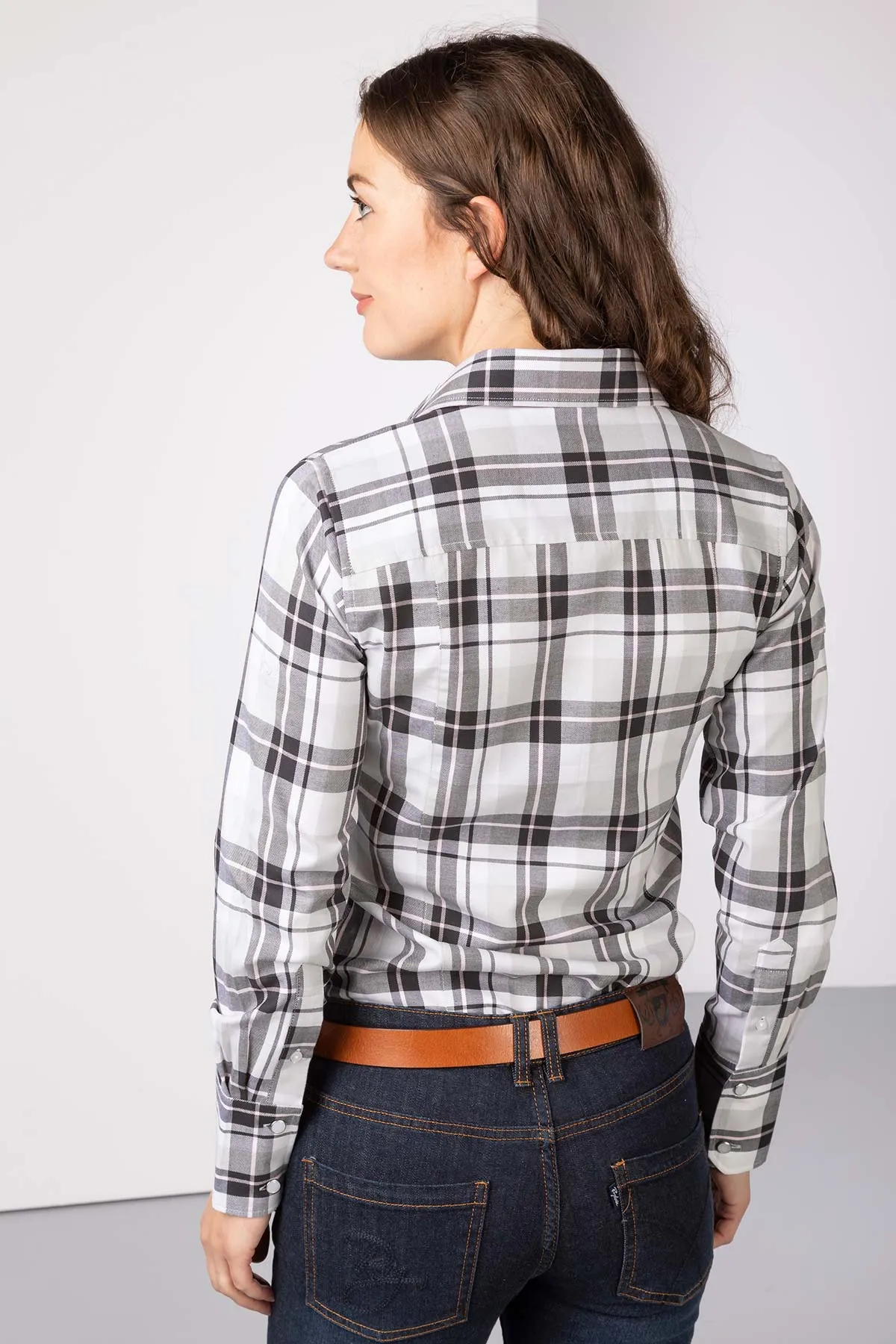 Ladies Hannah Country Check Shirt - Sally Check