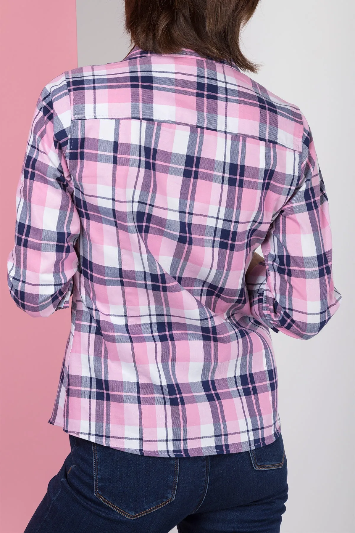 Ladies Hannah Country Check Shirt - Sally Check