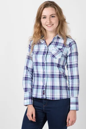 Ladies Hannah Country Check Shirt - Sally Check